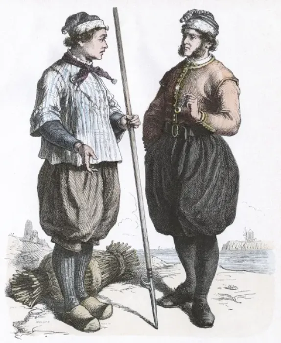 Framed Print : Racial / Dutch / Marken 1880 Framed Print : Racial / Dutch / Marken 1880