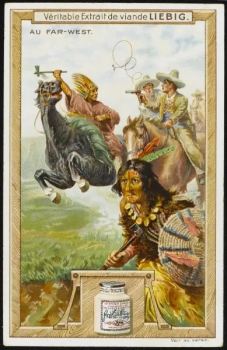 Framed Print : Racial  /  Fighting Cowboys