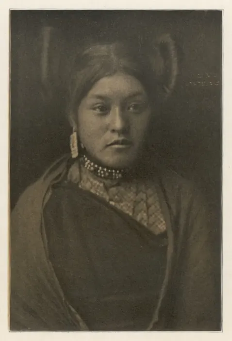 Framed Print : Racial / Hopi Girl 1900 Framed Print : Racial / Hopi Girl 1900