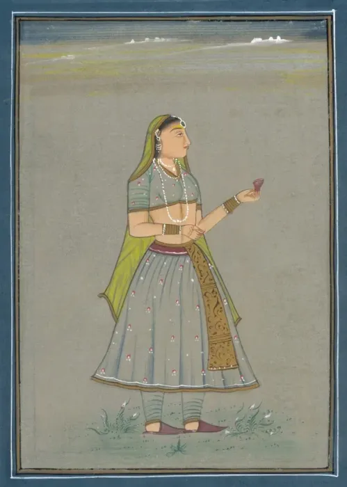 Framed Print : Racial / Indian Woman / Cup Framed Print : Racial / Indian Woman / Cup