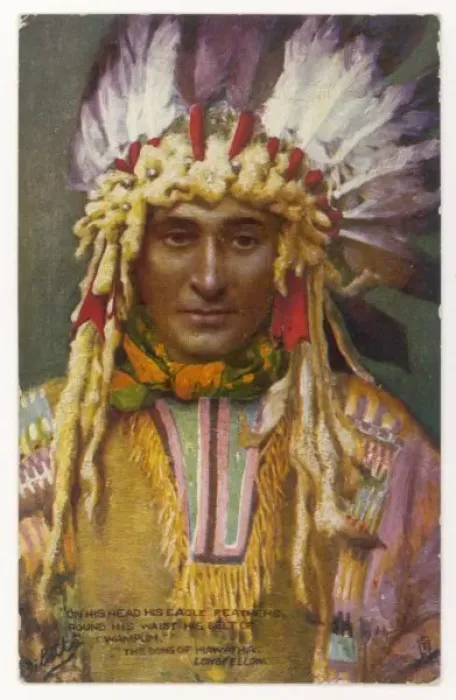 Framed Print : Racial / Iroquois 1904 Framed Print : Racial / Iroquois 1904