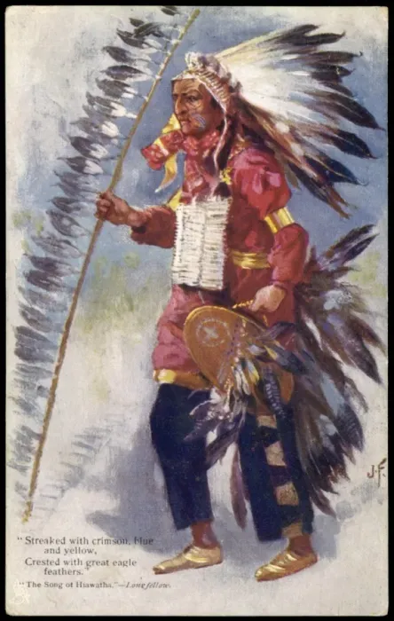 Framed Print : Racial / Iroquois 1904 Framed Print : Racial / Iroquois 1904