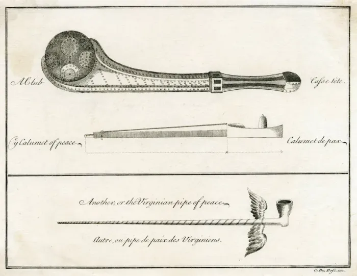 Framed Print : RACIAL / PEACE PIPES C1730 Framed Print : RACIAL / PEACE PIPES C1730