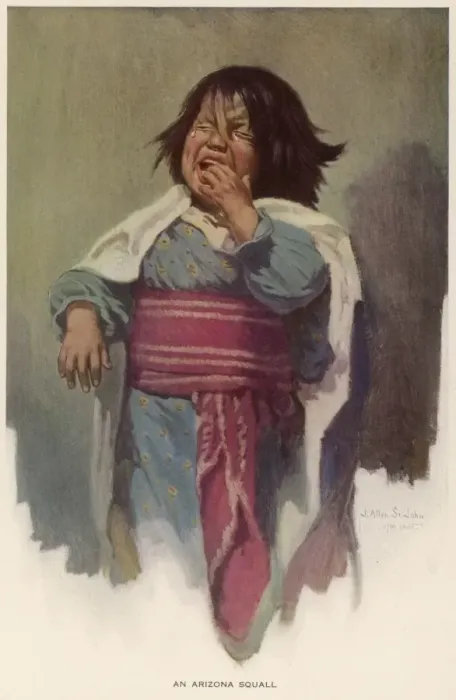 Framed Print : Racial / Pueblo Child 1908 Framed Print : Racial / Pueblo Child 1908
