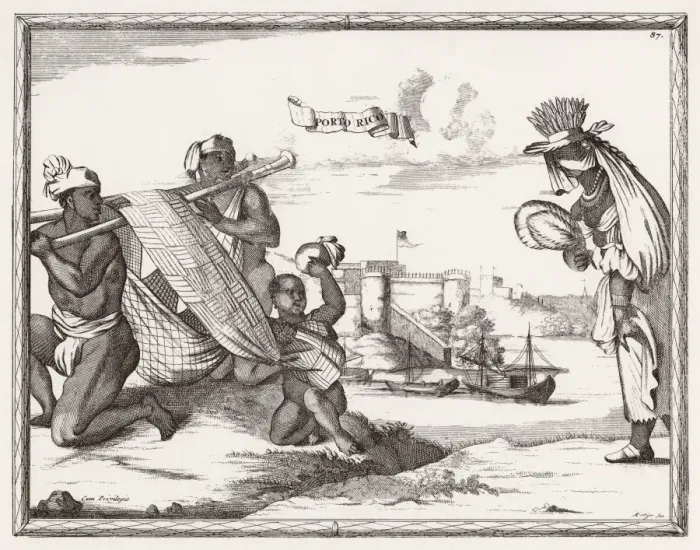Framed Print : Racial / Puerto Rico C1700 Framed Print : Racial / Puerto Rico C1700