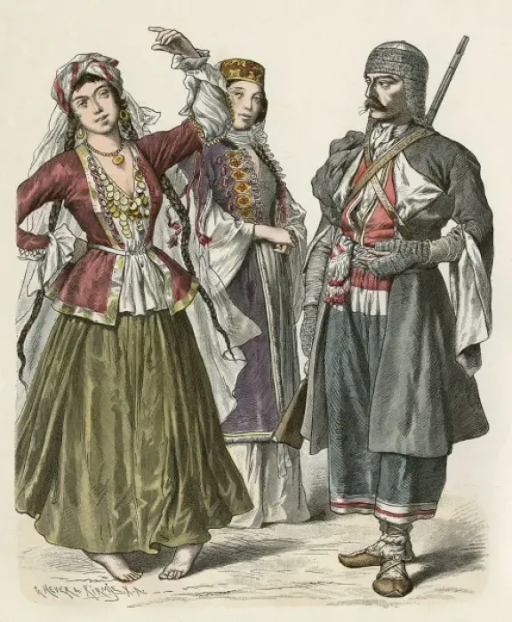Framed Print : Racial / Russia / Georgians Framed Print : Racial / Russia / Georgians