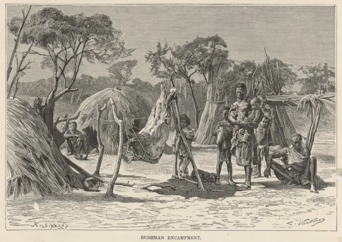 Framed Print : Racial / s Africa / Bushmen Framed Print : Racial / s Africa / Bushmen