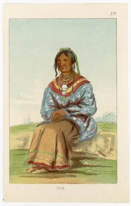 Framed Print : Racial / Seminole Squaw Framed Print : Racial / Seminole Squaw