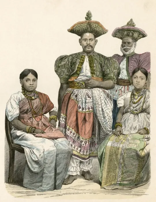 Framed Print : Racial / Sri Lanka 1880 Framed Print : Racial / Sri Lanka 1880