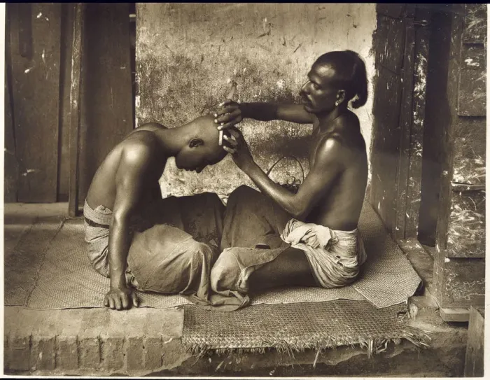 Framed Print : RACIAL / SRI LANKA / BARBER Framed Print : RACIAL / SRI LANKA / BARBER
