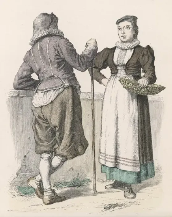Framed Print : Racial / Swiss Peasants Framed Print : Racial / Swiss Peasants