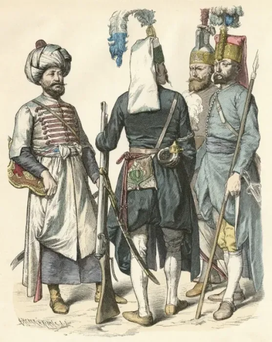 Framed Print : Racial / Turkey / Soldiers Framed Print : Racial / Turkey / Soldiers