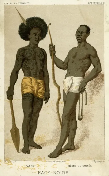 Framed Print : Racial Types / Papua New G Framed Print : Racial Types / Papua New G