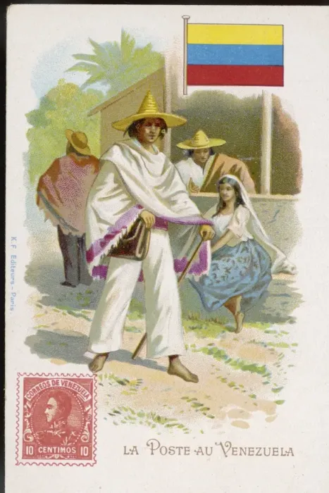 Framed Print : Racial / Venezuela / Post Framed Print : Racial / Venezuela / Post