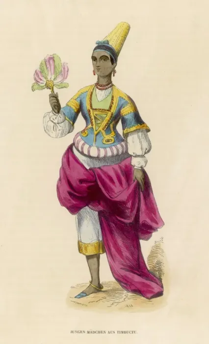 Framed Print : Racial / W Africa / Mali 19C Framed Print : Racial / W Africa / Mali 19C