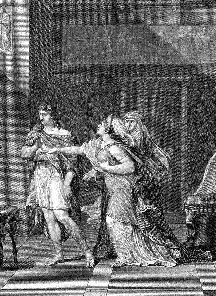 Racine  /  Phedre. PHEDRE a passionate (on her part) confrontation between Phedre