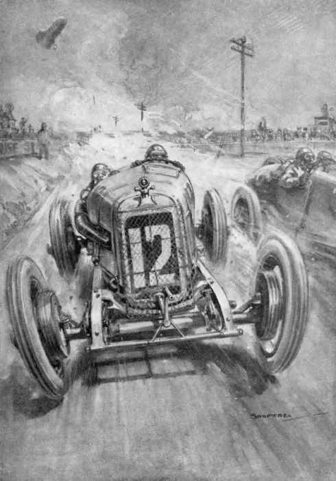 Framed Print : Racing Car at Speed Framed Print : Racing Car at Speed