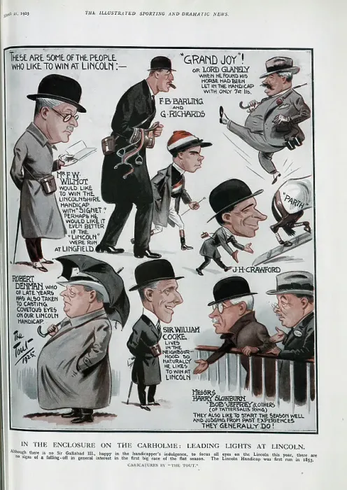 Framed Print : Racing Caricatures Framed Print : Racing Caricatures