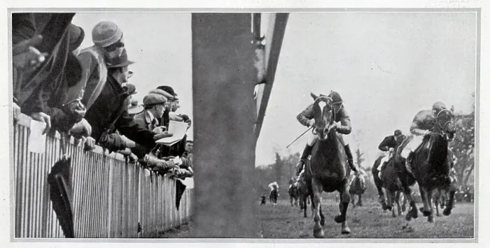 Framed Print : Racing at Kempton Park Framed Print : Racing at Kempton Park