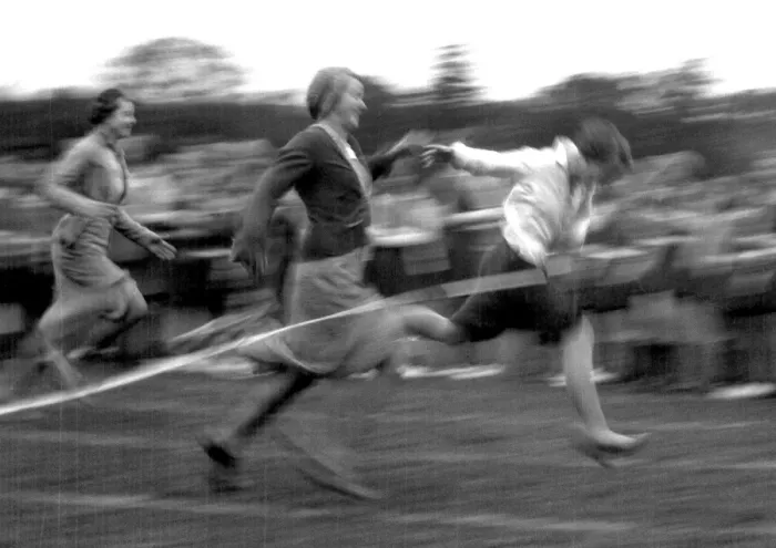 Framed Print : Racing women reach the finishing line Framed Print : Racing women reach the finishing line