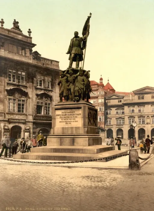 Framed Print : Radetzky Memorial, Prague, Bohemia, Austro-Hungary Framed Print : Radetzky Memorial, Prague, Bohemia, Austro-Hungary
