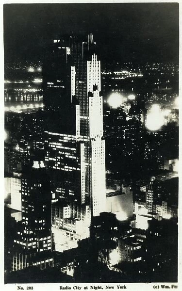 Radio City at Night - New York