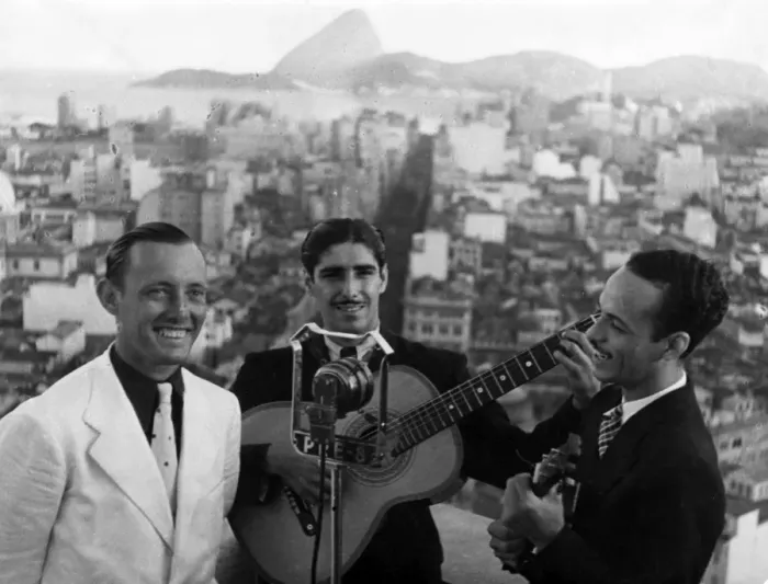 Framed Print : RADIO RIO. Senor Bittencourt, the announcer of the radio station of Rio de Janeiro Framed Print : RADIO RIO. Senor Bittencourt, the announcer of the radio station of Rio de Janeiro