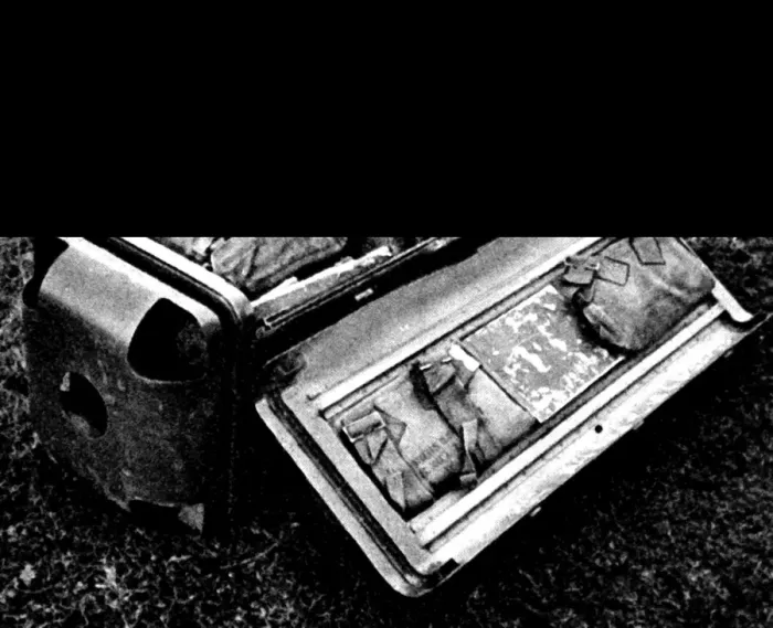 Framed Print : Radio Set in a Parachute Container; Second World War, 1944 Framed Print : Radio Set in a Parachute Container; Second World War, 1944