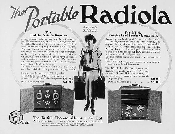 Radiola Portable, 1924