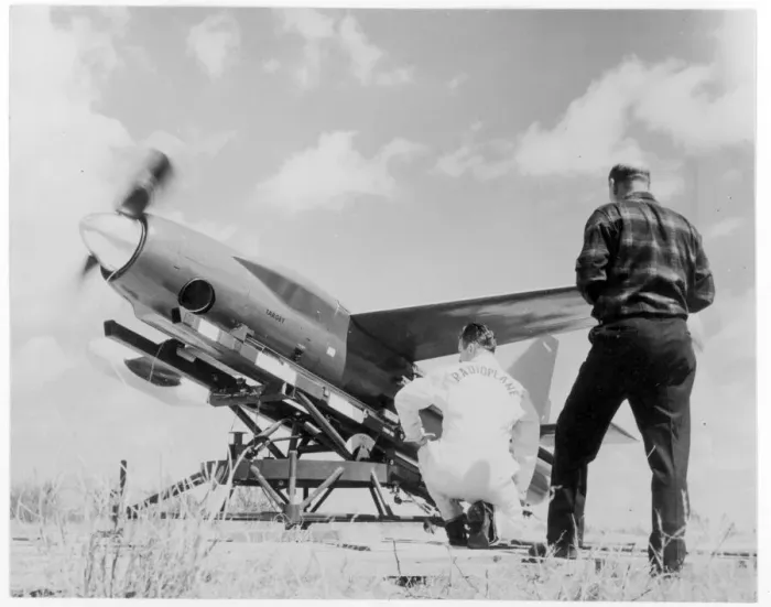 Framed Print : Radioplane RP-77D Framed Print : Radioplane RP-77D