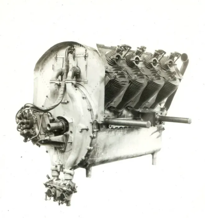 Framed Print : RAF 1A air-cooled V-8 Framed Print : RAF 1A air-cooled V-8