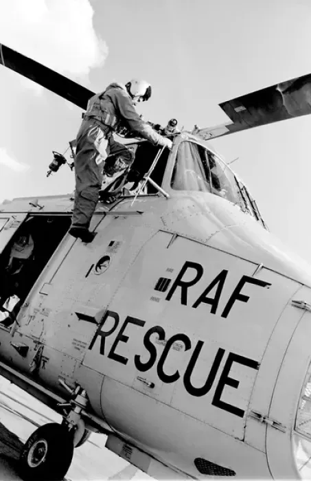 Framed Print : RAF 22 Squadron Search and Rescue helicopter Framed Print : RAF 22 Squadron Search and Rescue helicopter