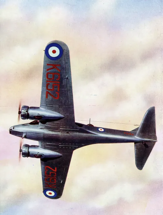 Framed Print : RAF Avro Anson used for training pilots Framed Print : RAF Avro Anson used for training pilots