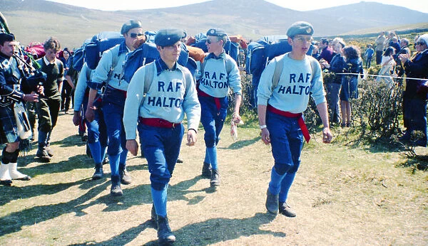 RAF Halton Ten Tors expedition 1977 - A 124th entry team