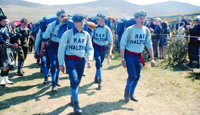 Framed Print : RAF Halton Ten Tors expedition 1977 - A 124th entry team Framed Print : RAF Halton Ten Tors expedition 1977 - A 124th entry team