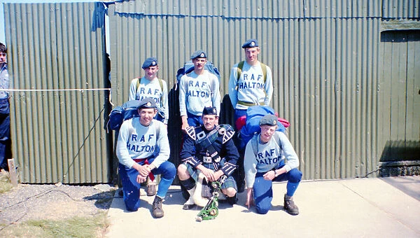 RAF Halton Ten Tors expedition 1977 - A 125th entry team