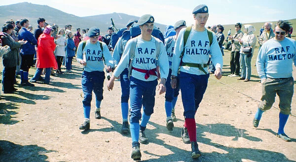 RAF Halton Ten Tors expedition 1977 - A 126th entry team