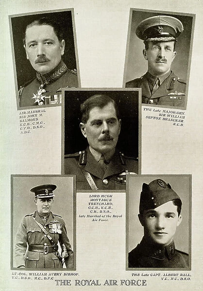 RAF leaders during the reign of King George V