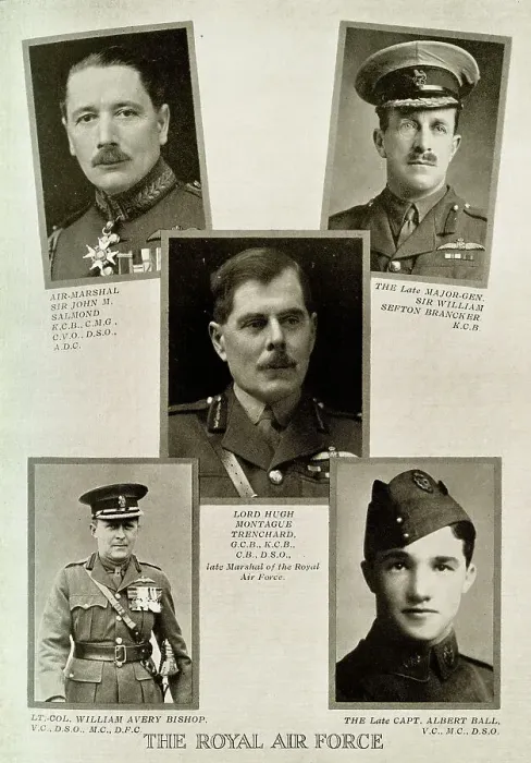 Framed Print : RAF leaders during the reign of King George V Framed Print : RAF leaders during the reign of King George V