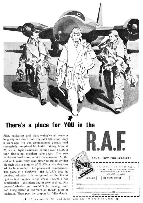 Framed Print : RAF Recruitment Framed Print : RAF Recruitment