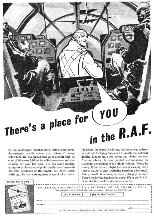 Framed Print : RAF Recruitment - Aircrew Framed Print : RAF Recruitment - Aircrew