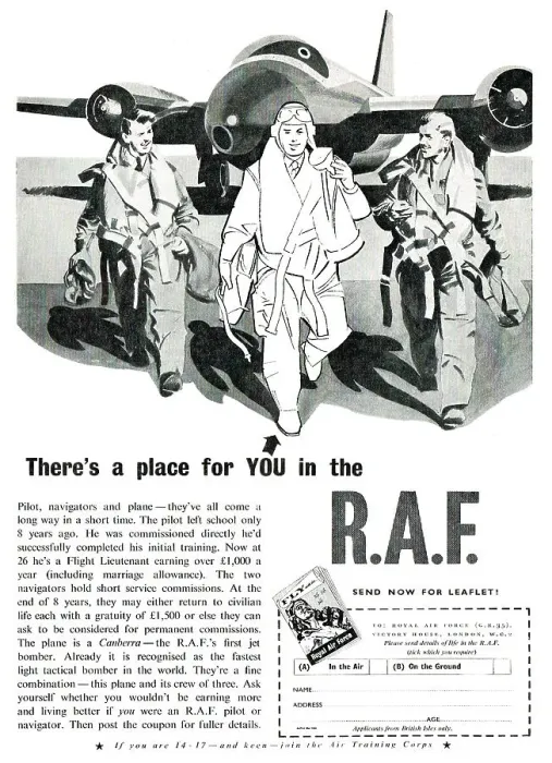 Framed Print : RAF Recruitment : Aircrew Framed Print : RAF Recruitment : Aircrew