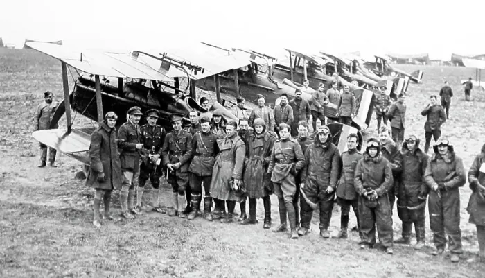 Framed Print : An RAF Scouting Squadron, probably France or Belgium Framed Print : An RAF Scouting Squadron, probably France or Belgium
