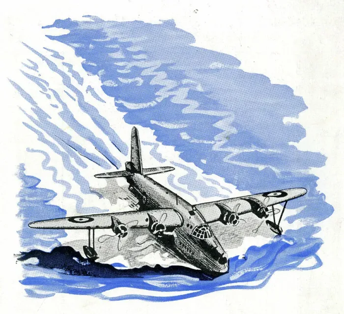 Framed Print : RAF sea plane, WW2 Framed Print : RAF sea plane, WW2