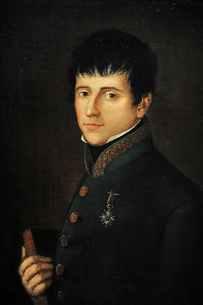 Rafael del Riego (1785-1823), 1814-1823. Anonymous portrait