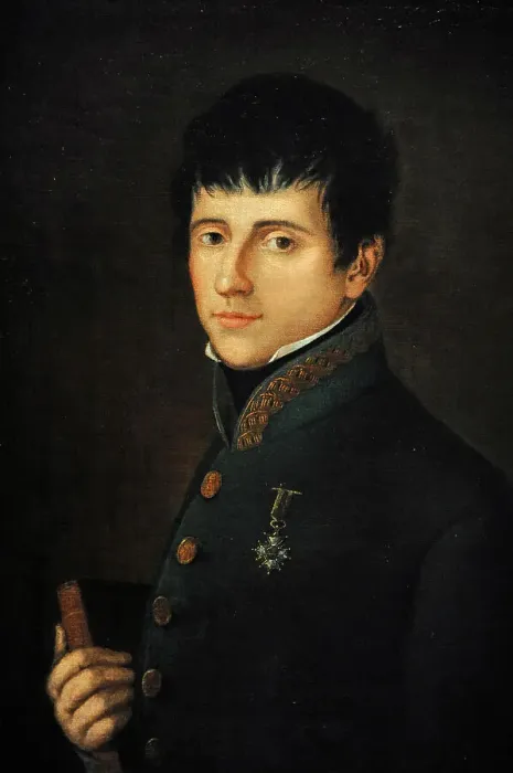 Framed Print : Rafael del Riego (1785-1823), 1814-1823. Anonymous portrait Framed Print : Rafael del Riego (1785-1823), 1814-1823. Anonymous portrait