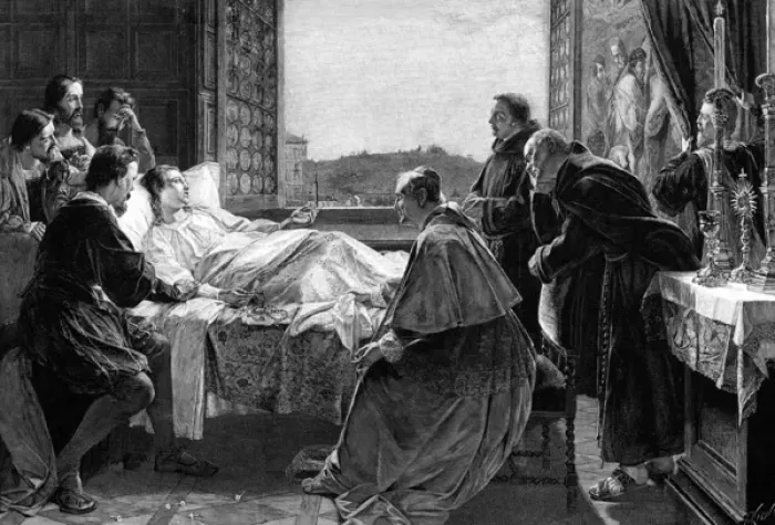 Framed Print : Raffaellos Deathbed Framed Print : Raffaellos Deathbed