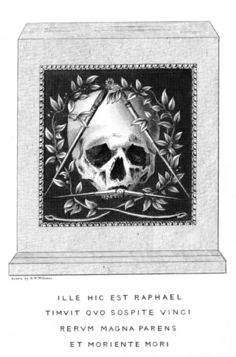 Framed Print : Raffaellos Skull Framed Print : Raffaellos Skull