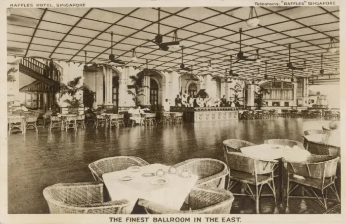 Framed Print : Raffles Hotel Ballroom Framed Print : Raffles Hotel Ballroom