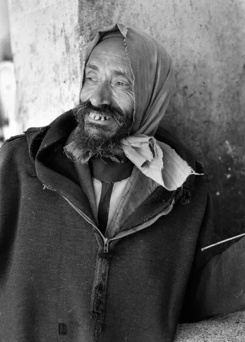 Framed Print : Ragged man Djerba Framed Print : Ragged man Djerba